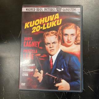 Kuohuva 20-luku DVD (VG+/M-) -jännitys/draama-